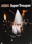 ABBA Super Trouper CD poster 1992 poster ABBA