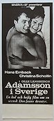Adamsson i Sverige 1966 poster Hans Ernback Stig Ossian Ericson