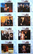 Addams Family Values 1993 large lobby cards Anjelica Huston Barry Sonnenfeld