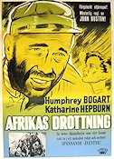 The African Queen 1951 poster Humphrey Bogart John Huston