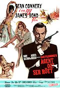 From Russia with Love 1963 movie poster Sean Connery Daniela Bianchi Terence Young Russia Guns weapons Ladies Agents