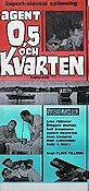 Agent 0.5 och kvarten 1968 movie poster Arne Källerud Rolf Bengtsson