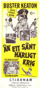 Åh ett sånt härligt krig 1965 poster Buster Keaton Franco Franchi Ciccio Ingrassia Luigi Scattini