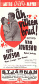 Åh vilken brud 1948 poster Van Johnson June Allyson Jackie Butch Jenkins Norman Taurog