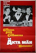 Husbands 1971 movie poster Peter Falk Ben Gazzara John Cassavetes