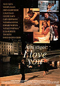 Everyone Says I Love You 1996 movie poster Goldie Hawn Julia Roberts Drew Barrymore Woody Allen Romance