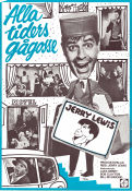 The Bellboy 1960 movie poster Alex Gerry Bob Clayton Sonnie Sands Jerry Lewis Travel