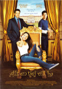 What a Girl Wants 2003 movie poster Amanda Bynes Colin Firth Kelly Preston Dennie Gordon