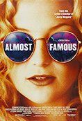 Almost Famous 2000 movie poster Kate Hudson Billy Crudup Cameron Crowe Rock and pop Glasses