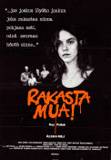 Rakasta mua 1986 movie poster Anna Lindén Lena Granhagen Tomas Laustiola Kay Pollak Poster from: Finland