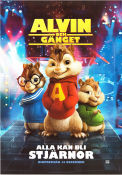 Alvin and the Chipmunks 2007 movie poster Jason Lee Tim Hill Animation