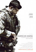 American Sniper 2014 movie poster Bradley Cooper Kyle Gallner Sienna Miller Clint Eastwood War Guns weapons