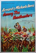 Among the Headhunters 1955 movie poster Armand Michaela Denis Documentaries