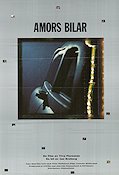 Amors bilar 1988 movie poster Ylva Floreman Cars and racing