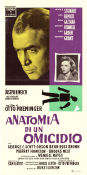 Anatomy of a Murder 1959 poster James Stewart Otto Preminger