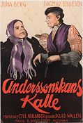 Anderssonskans Kalle 1922 poster Gösta Alexandersson Sigurd Wallén