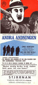 Andra andningen 1966 poster Lino Ventura Paul Meurisse Raymond Pellegrin Jean-Pierre Melville