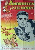 Androcles and the Lion 1953 movie poster Jean Simmons Victor Mature