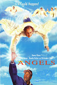 Angels in the Outfield 1994 movie poster Danny Glover Brenda Fricker Tony Danza William Dear Sports