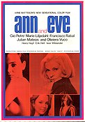 Ann and Eve 1969 poster Gio Petré Arne Mattsson