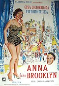 Anna di Brooklyn 1960 movie poster Gina Lollobrigida Vittorio De Sica