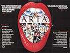 Aria 1987 movie poster John Hurt Theresa Russell Robert Altman