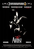 The Artist 2011 movie poster Jean Dujardin Berenice Bejo Silent movie Michel Hazanavicius