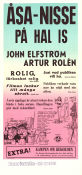 Åsa-Nisse på hal is 1954 movie poster John Elfström Artur Rolén Helga Brofeldt Ragnar Frisk Find more: Åsa-Nisse