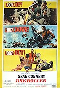 Thunderball 1965 poster Sean Connery Terence Young