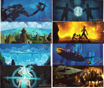 Atlantis: The Lost Empire 2001 large lobby cards Michael J Fox Gary Trousdale