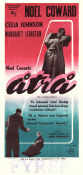 Åtrå 1950 poster Celia Johnson Noel Coward Margaret Leighton Antony Darnborough