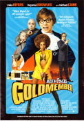 Austin Powers in Goldmember 2002 movie poster Mike Myers Michael Caine Beyoncé Knowles Jay Roach