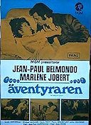 Äventyraren 1972 movie poster Jean-Paul Belmondo