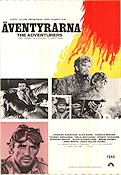The Adventurers 1970 movie poster Charles Aznavour Alan Badel Candice Bergen Lewis Gilbert