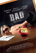 Bad Teacher 2011 movie poster Cameron Diaz Jason Segel Justin Timberlake School