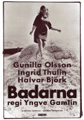 Badarna 1967 movie poster Gunilla Olsson Halvar Björk Ingrid Thulin Yngve Gamlin Beach