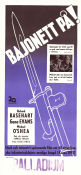 Bajonett på 1951 poster Richard Basehart Gene Evans Michael O´Shea Samuel Fuller