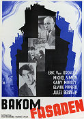 Bakom fasaden 1939 poster Erich von Stroheim Lucien Baroux Jules Berry André Lefaur Georges Lacombe