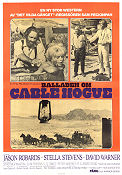 Jason Robards/Stella Stevens/David Warner 1970 poster Sam Peckinpah