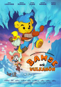 Bamse och vulkanön 2021 movie poster Rolf Lassgård Bamse Christian Ryltenius Animation