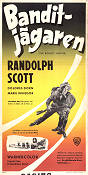 The Bounty Hunter 1954 poster Randolph Scott André De Toth