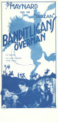 Banditligans överman 1933 poster Ken Maynard Tarzan Frances Lee Alan James