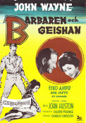 The Barbarian and the Geisha 1958 poster John Wayne John Huston