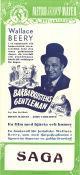 Barbarkustens gentleman 1944 poster Wallace Beery Binnie Barnes John Carradine Roy Del Ruth