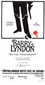 Barry Lyndon 1975 poster Ryan O´Neal Stanley Kubrick