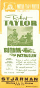 Bataanpatrullen 1943 poster Robert Taylor George Murphy Lloyd Nolan Tay Garnett Krig Asien