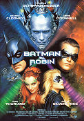 Batman and Robin 1997 poster Arnold Schwarzenegger Joel Schumacher