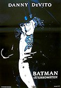 Batman Returns 1992 poster Danny de Vito Tim Burton