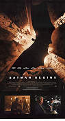 Batman Begins 2005 poster Christian Bale Christopher Nolan