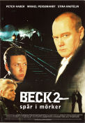 Beck 2 Spår i mörkret 1998 movie poster Peter Haber Mikael Persbrandt Stina Rautelin Morten Anfred Find more: Martin Beck Police and thieves From TV